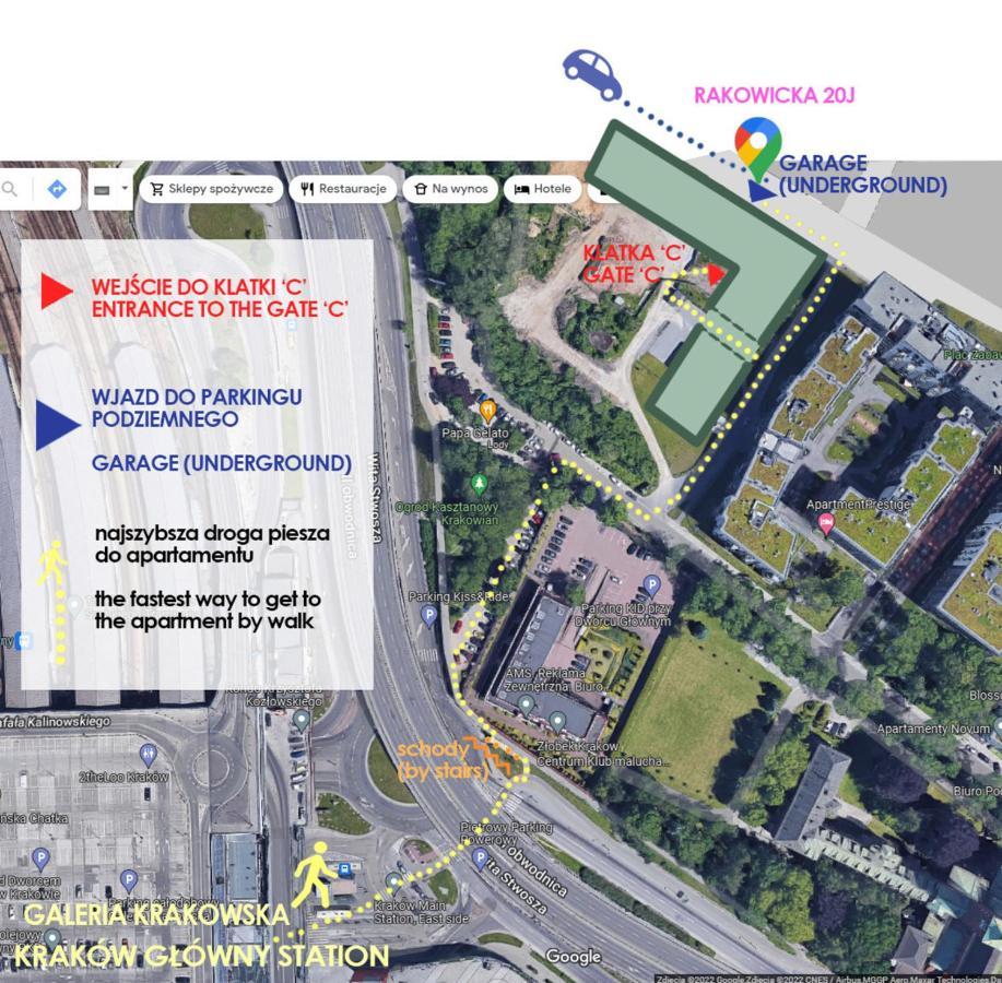 #2 Olive Apartment City Center Free Garage Krakow Bagian luar foto